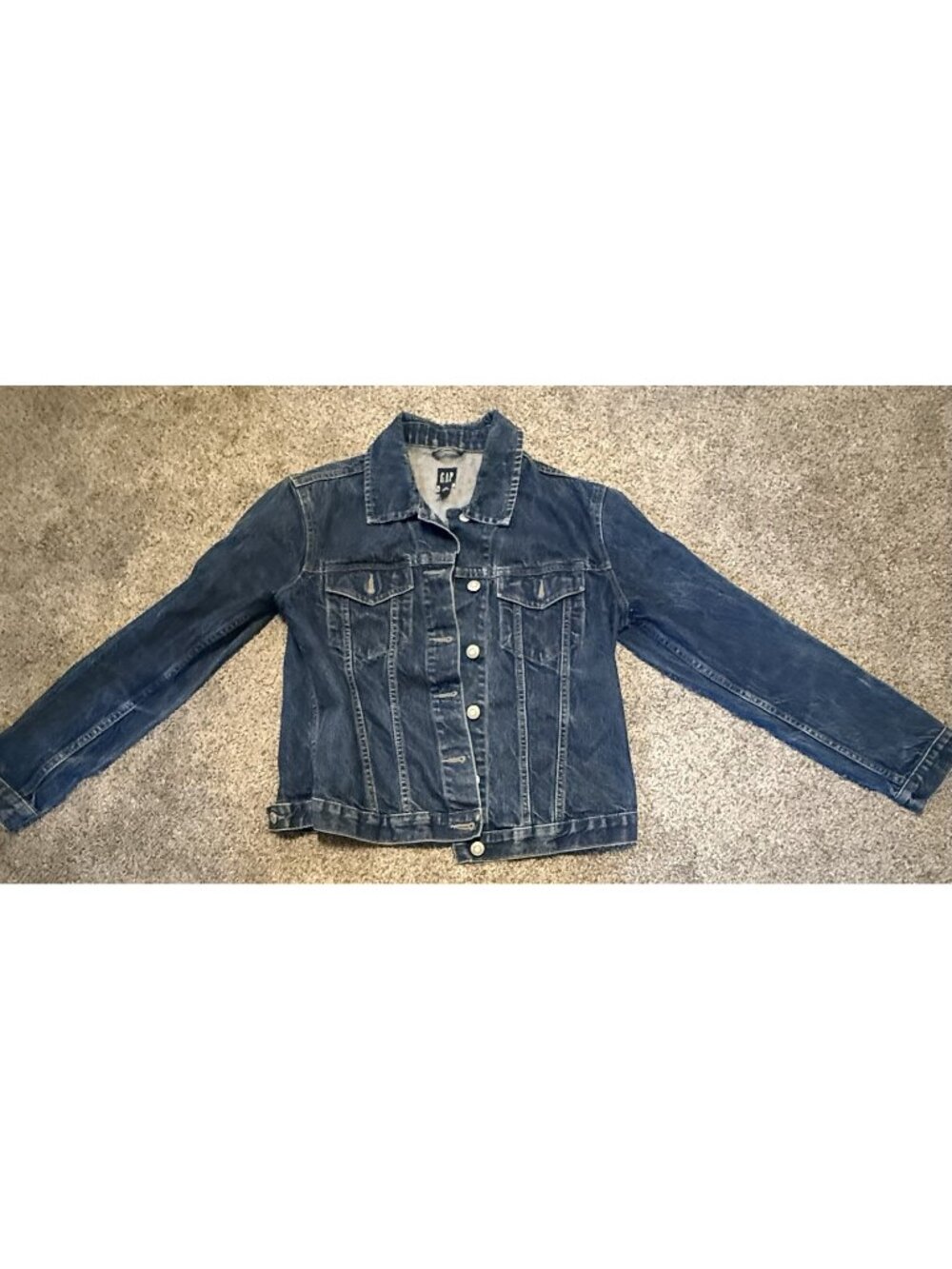 1969 Gap Classic Jean Jacket RN54023 Women’s Medium Wash Size M